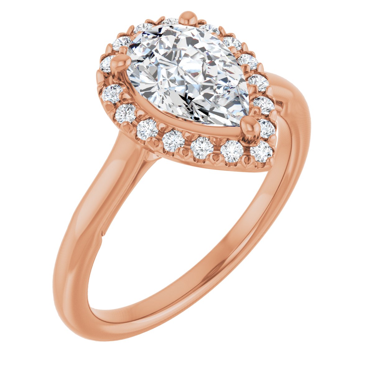 Halo-Style Engagement ring