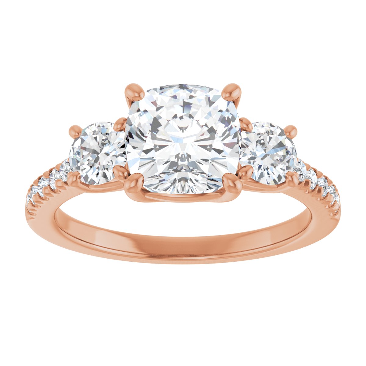 Three-Stone Engagement Ring