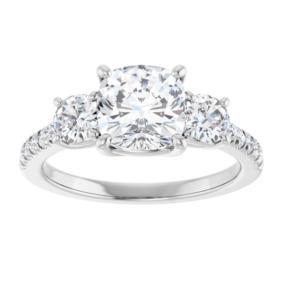 Three-Stone Engagement Ring