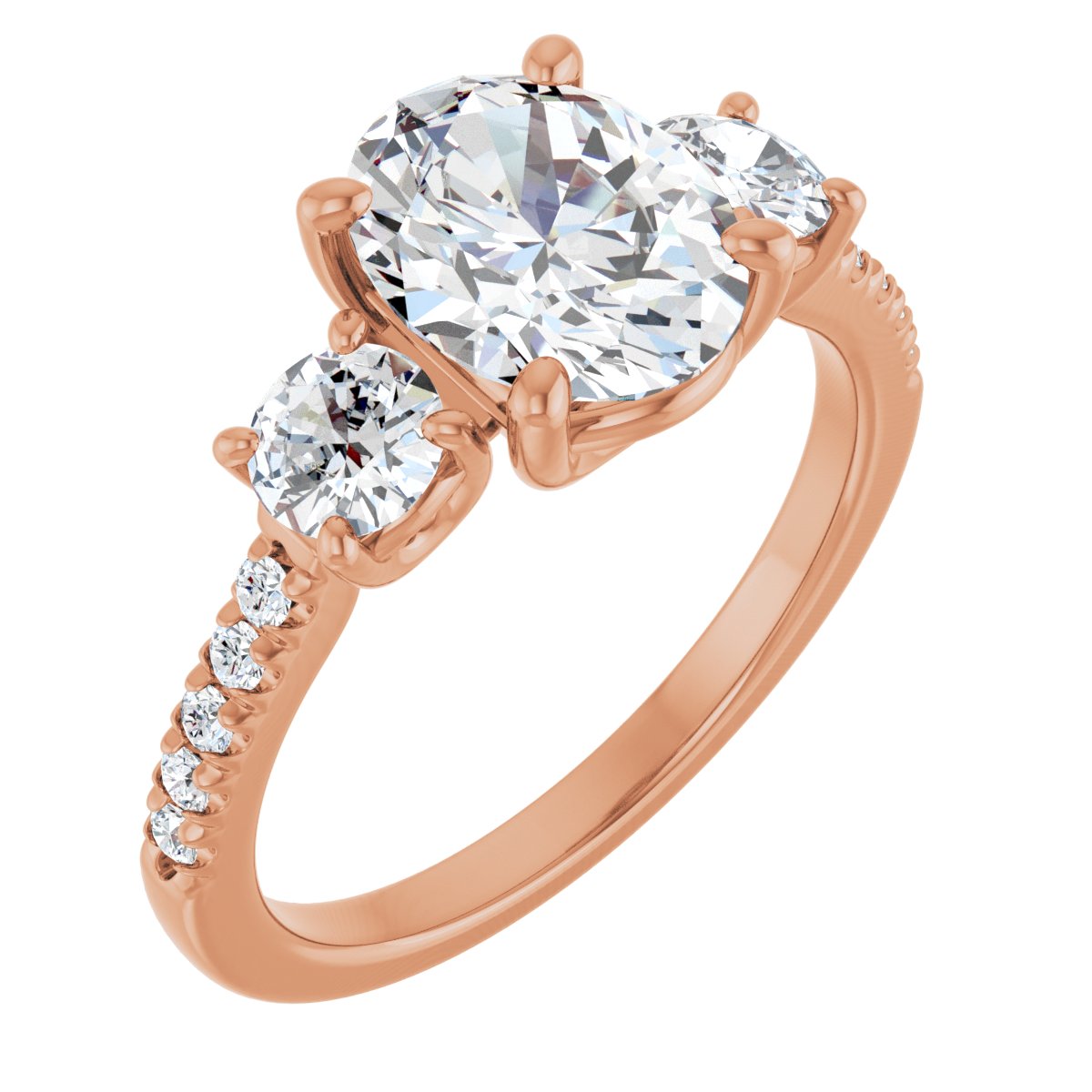 Three-Stone Engagement Ring