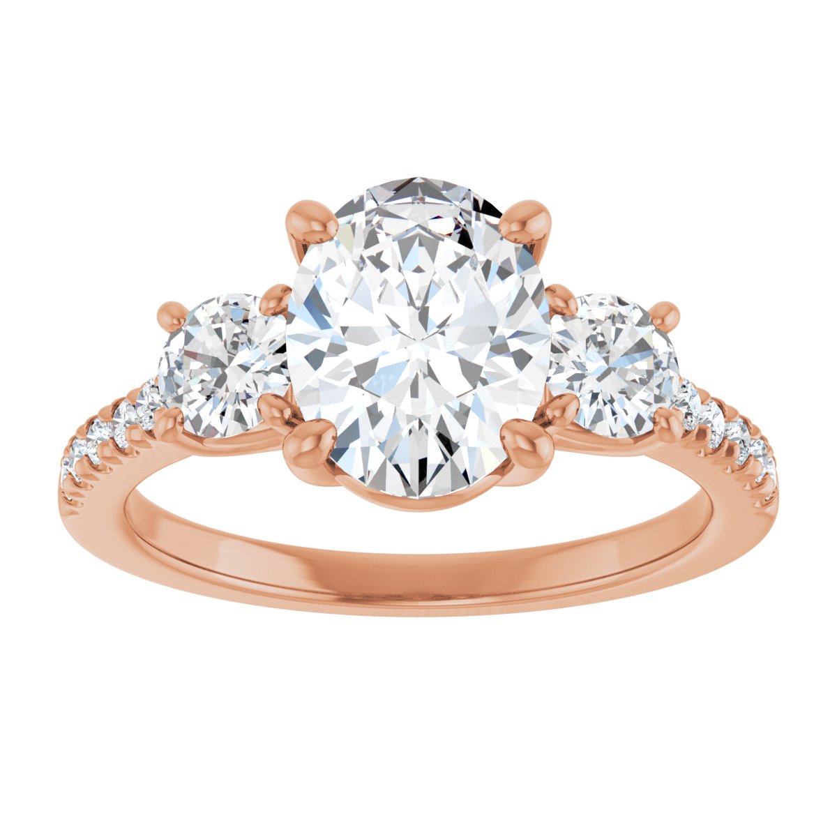 Three-Stone Engagement Ring