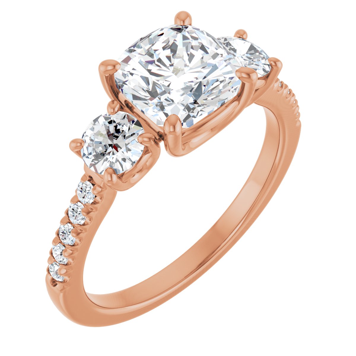 Three-Stone Engagement Ring