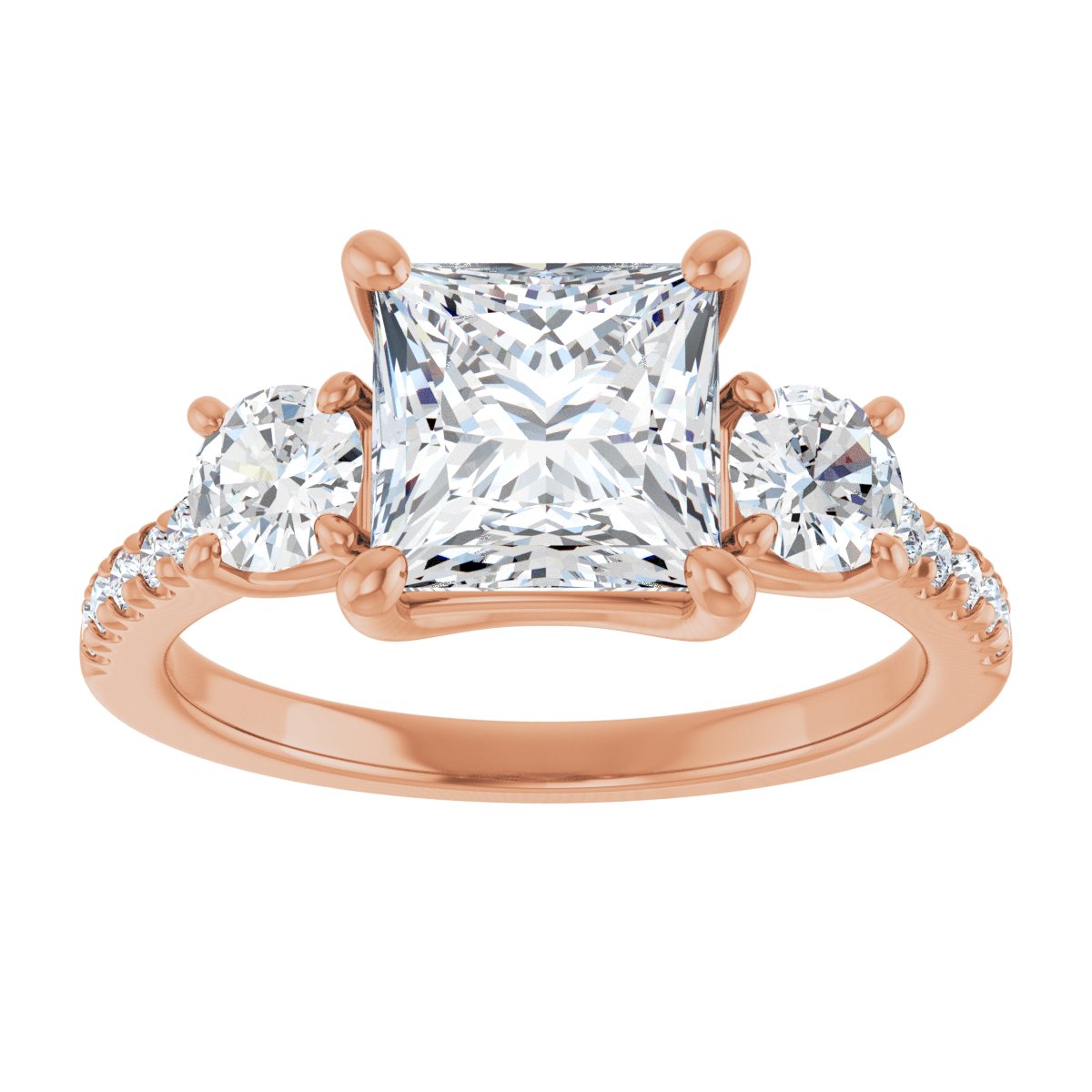 Three-Stone Engagement Ring
