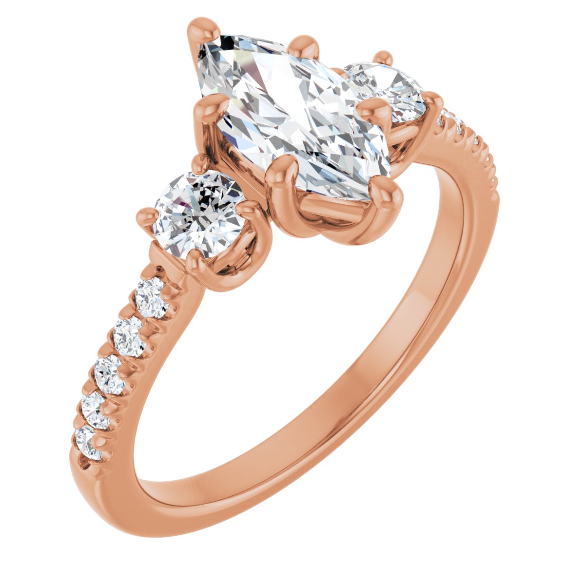 Three-Stone Engagement Ring
