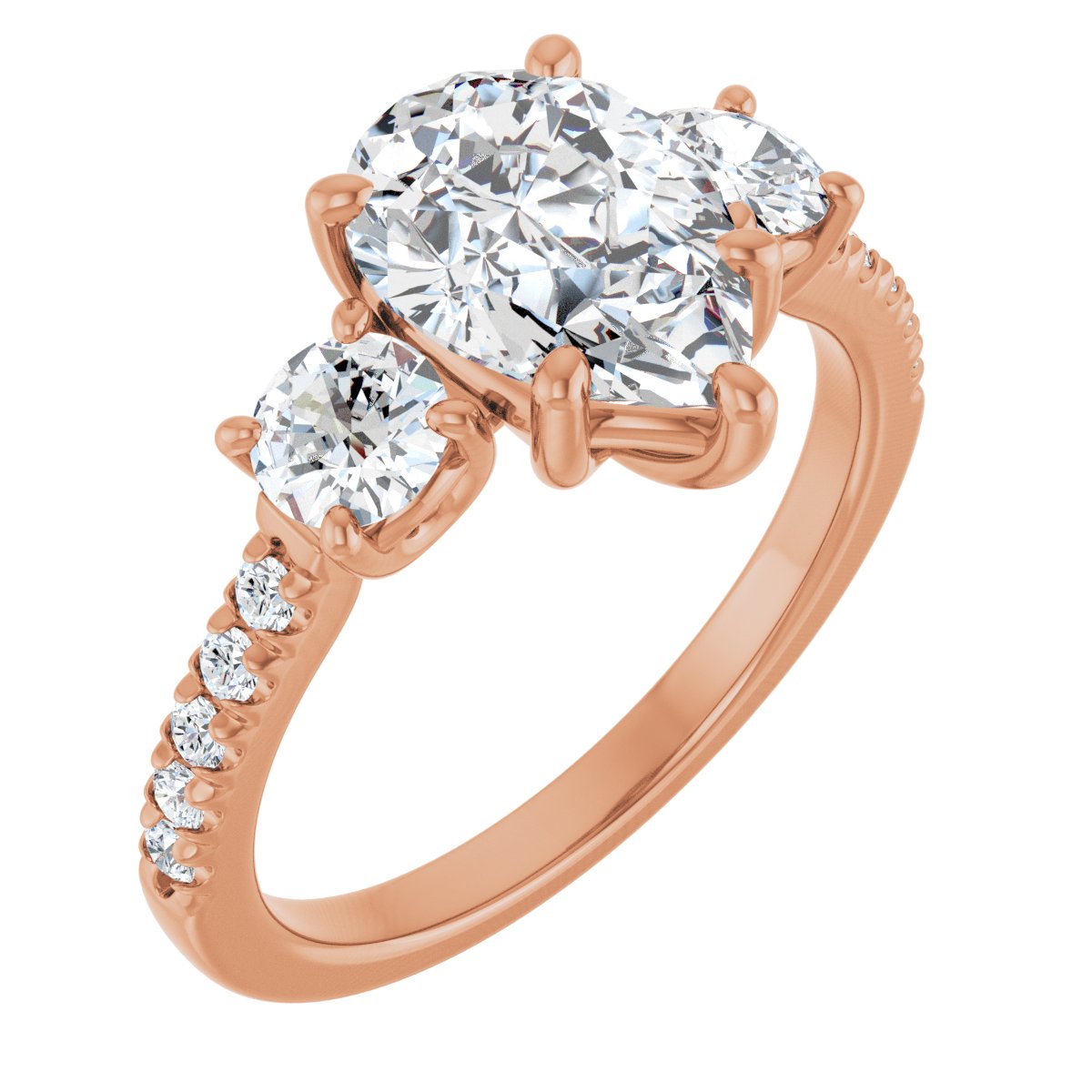 Three-Stone Engagement Ring