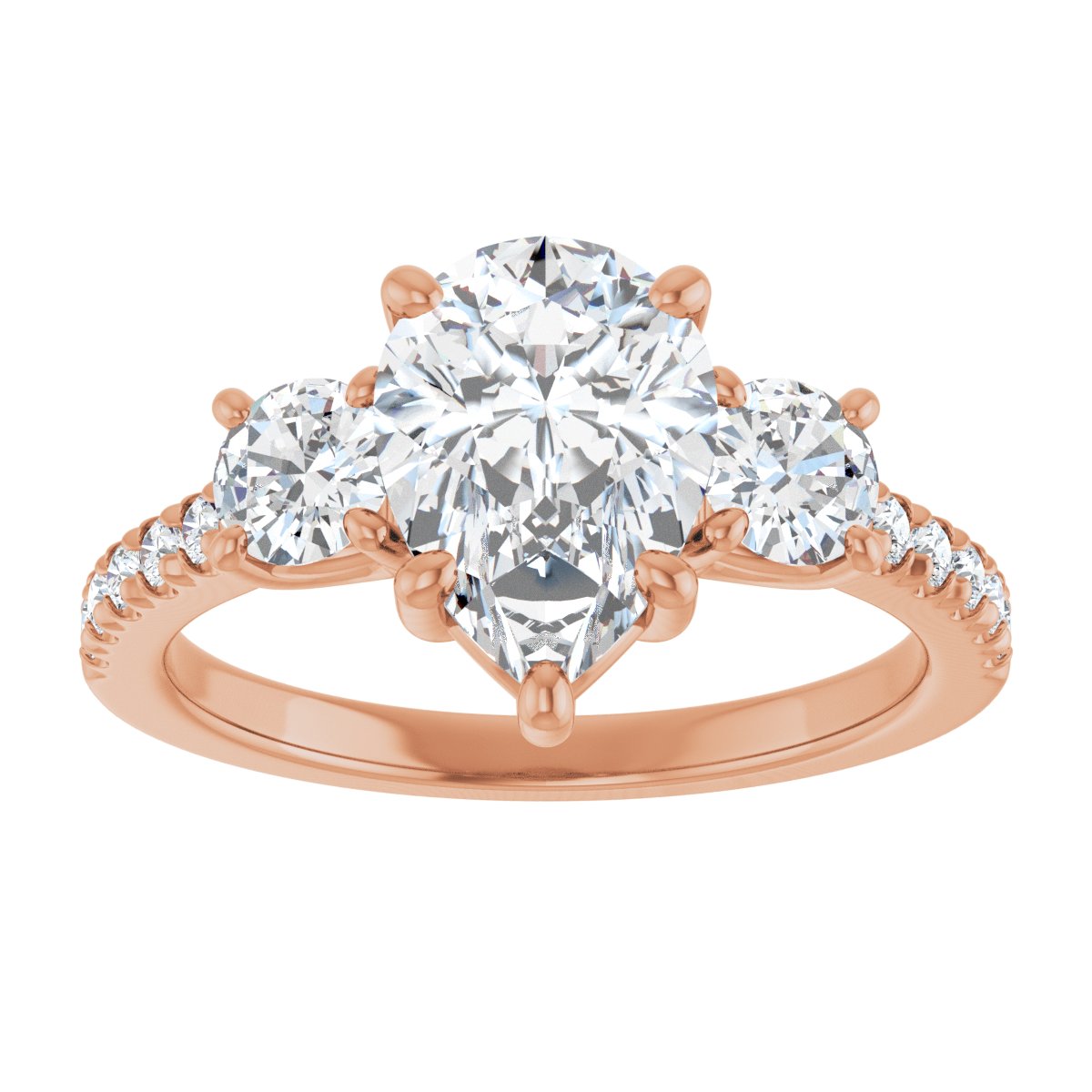 Three-Stone Engagement Ring