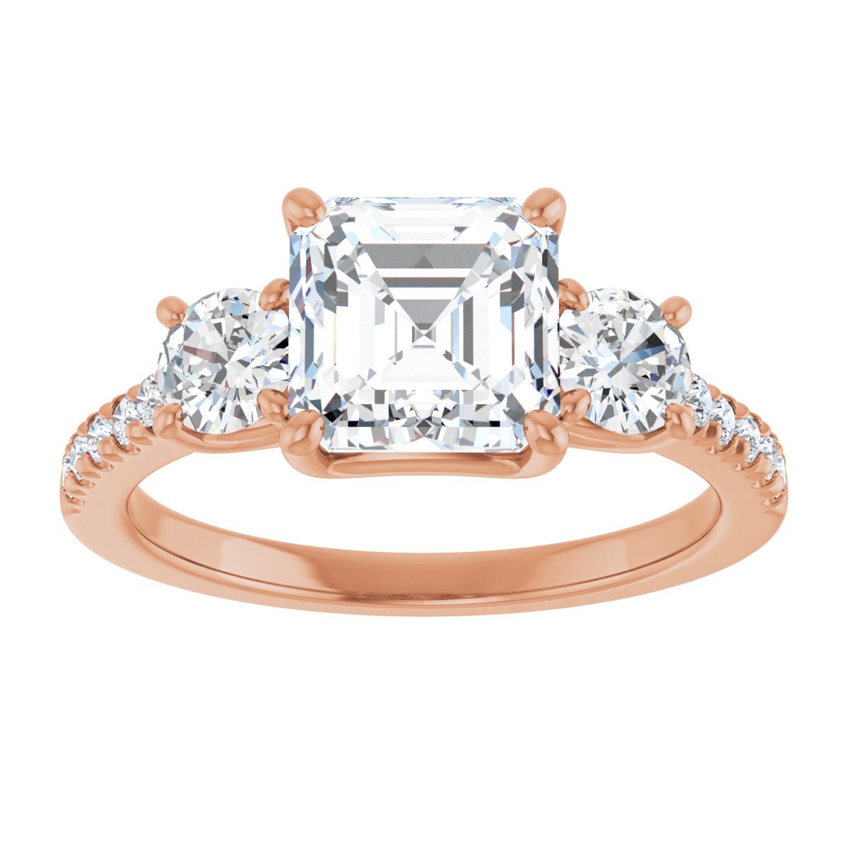 Three-Stone Engagement Ring