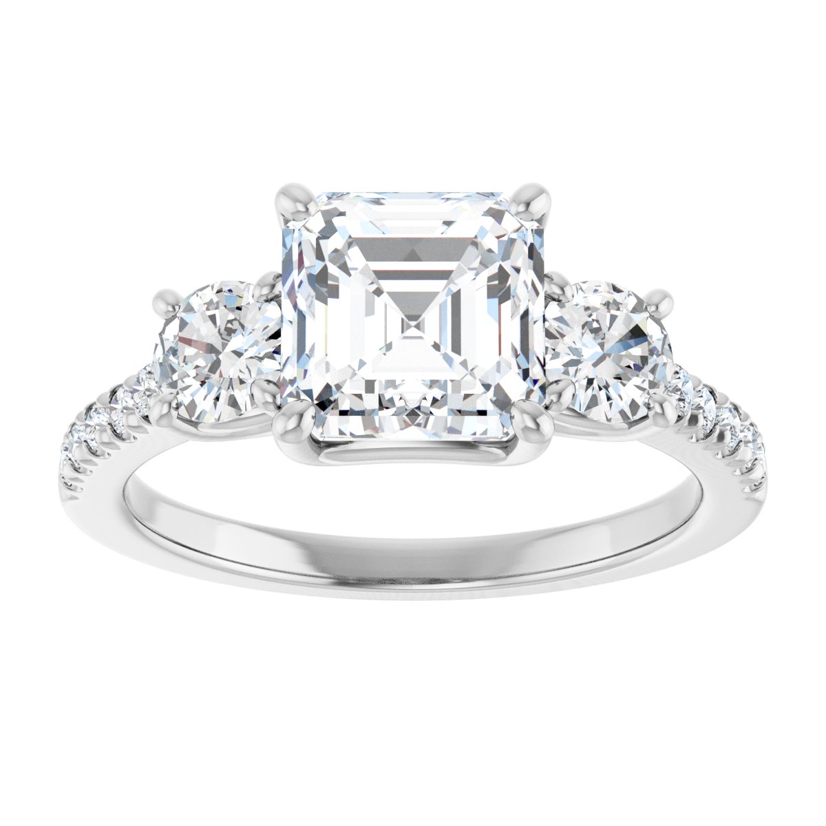 Three-Stone Engagement Ring