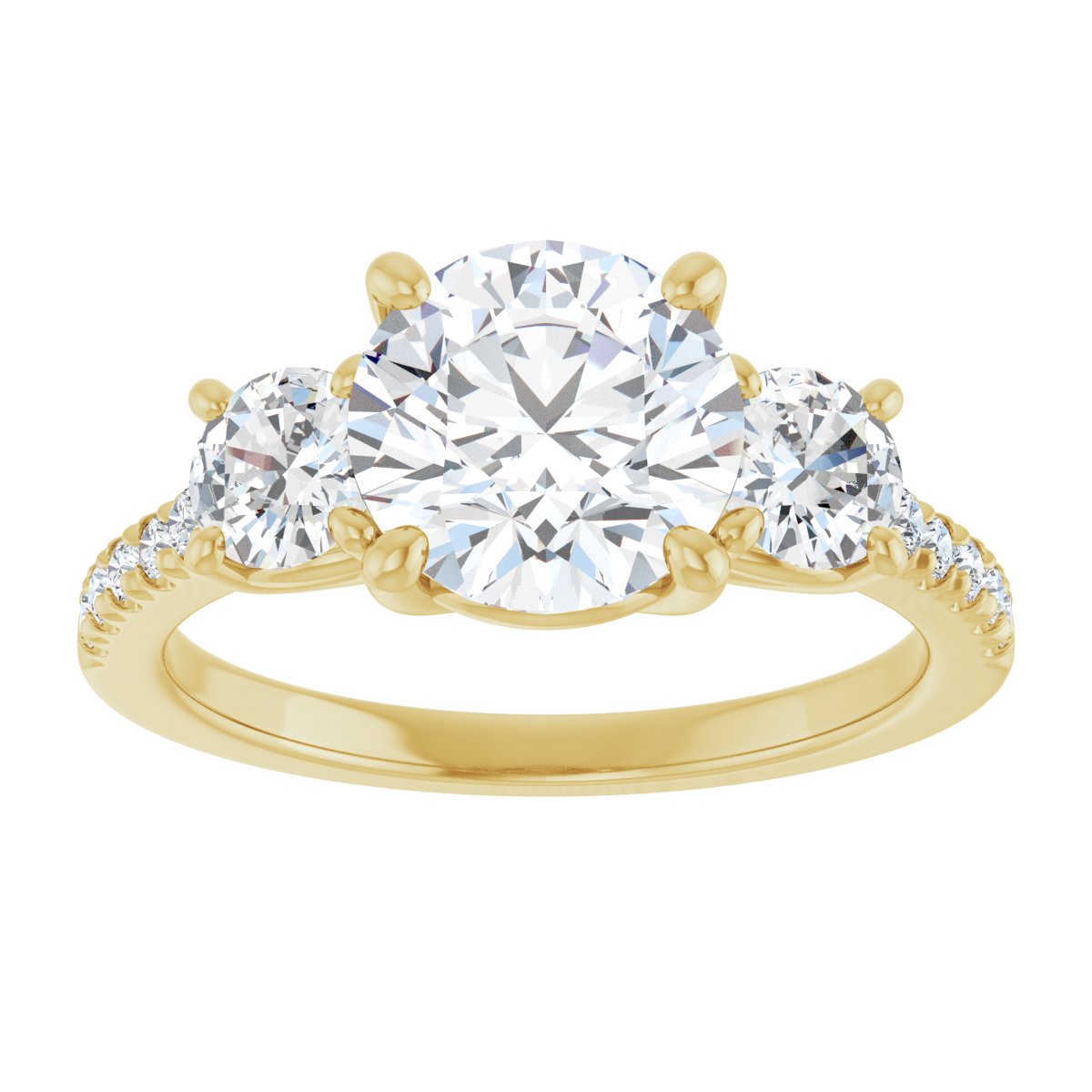 Three-Stone Engagement Ring