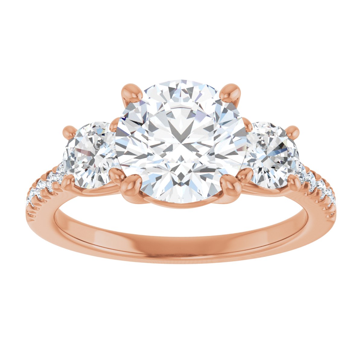 Three-Stone Engagement Ring