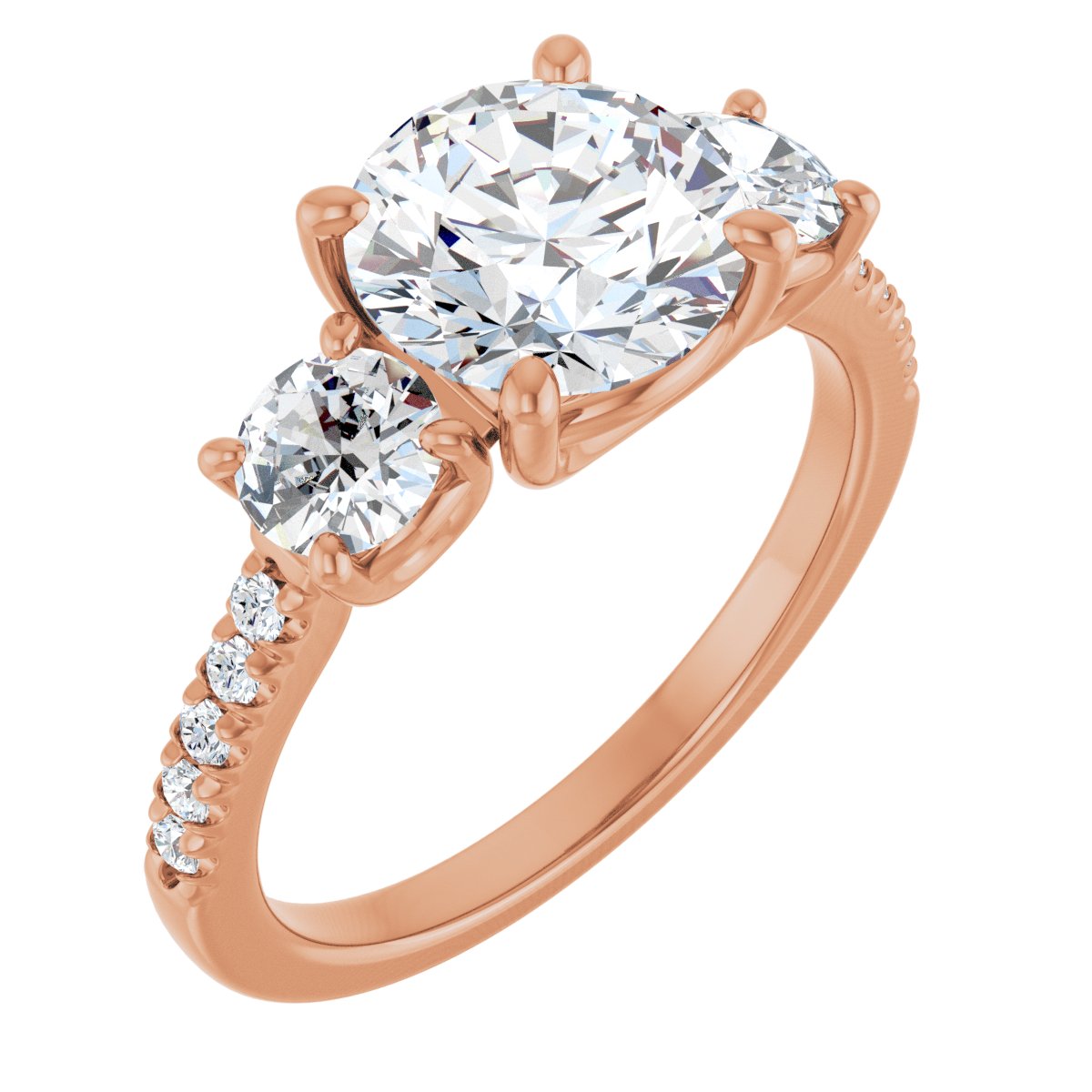 Three-Stone Engagement Ring