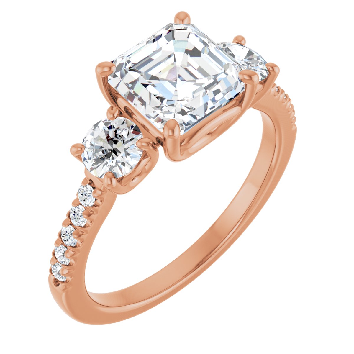 Three-Stone Engagement Ring