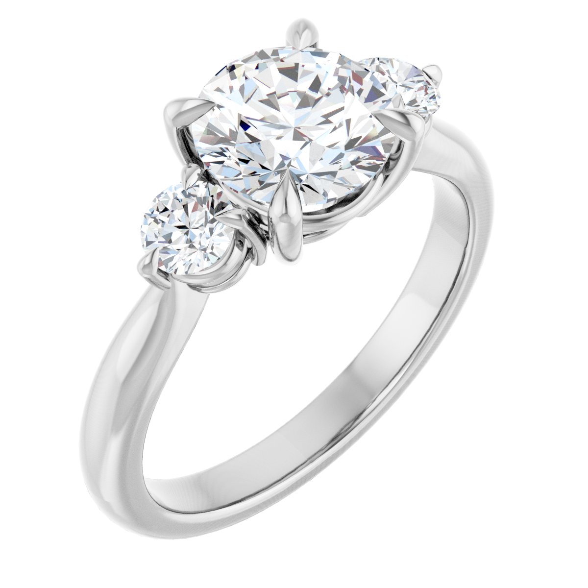 Three-Stone Engagement Ring