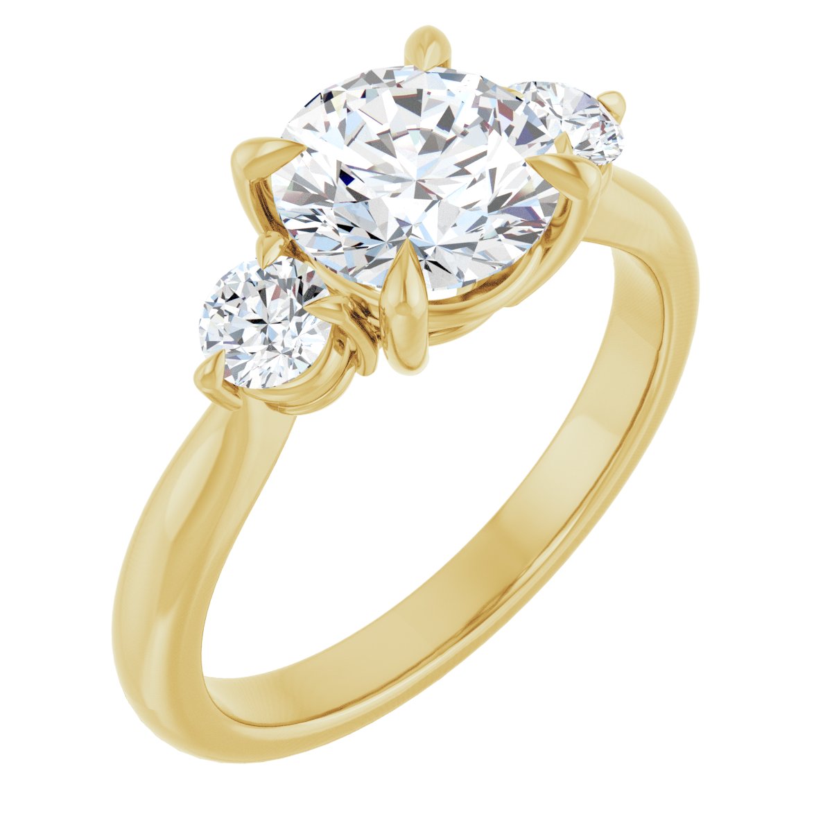Three-Stone Engagement Ring