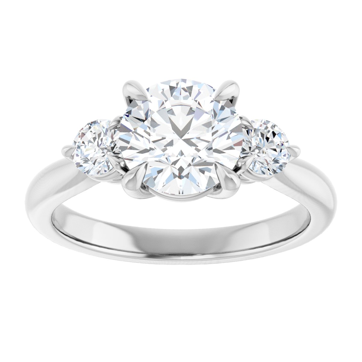 Three-Stone Engagement Ring
