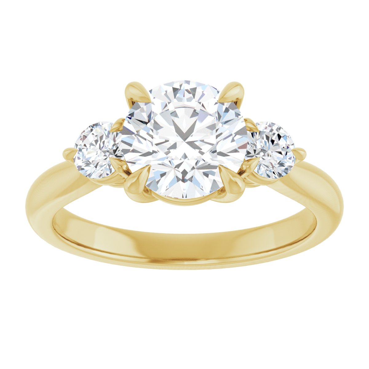 Three-Stone Engagement Ring