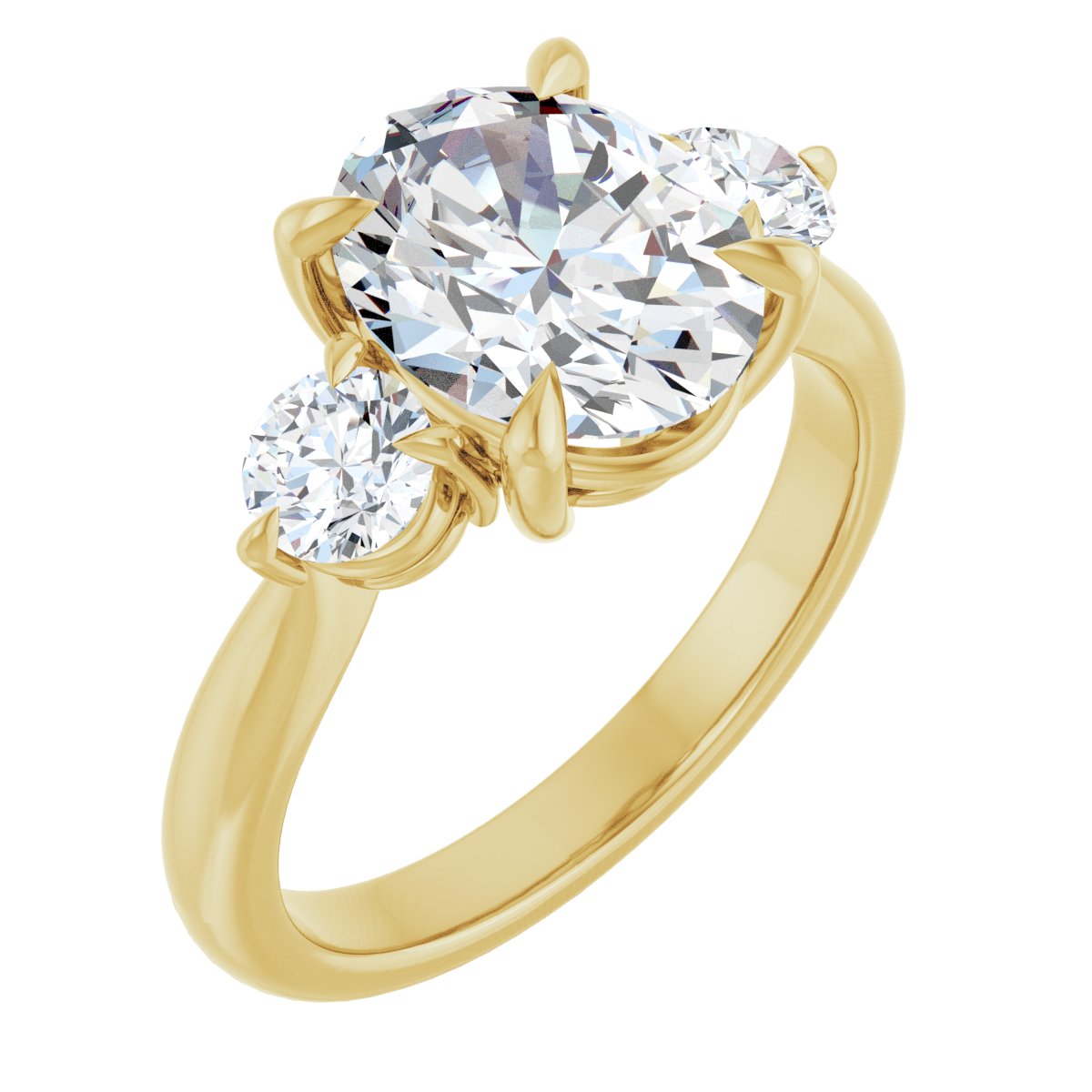 Three-Stone Engagement Ring