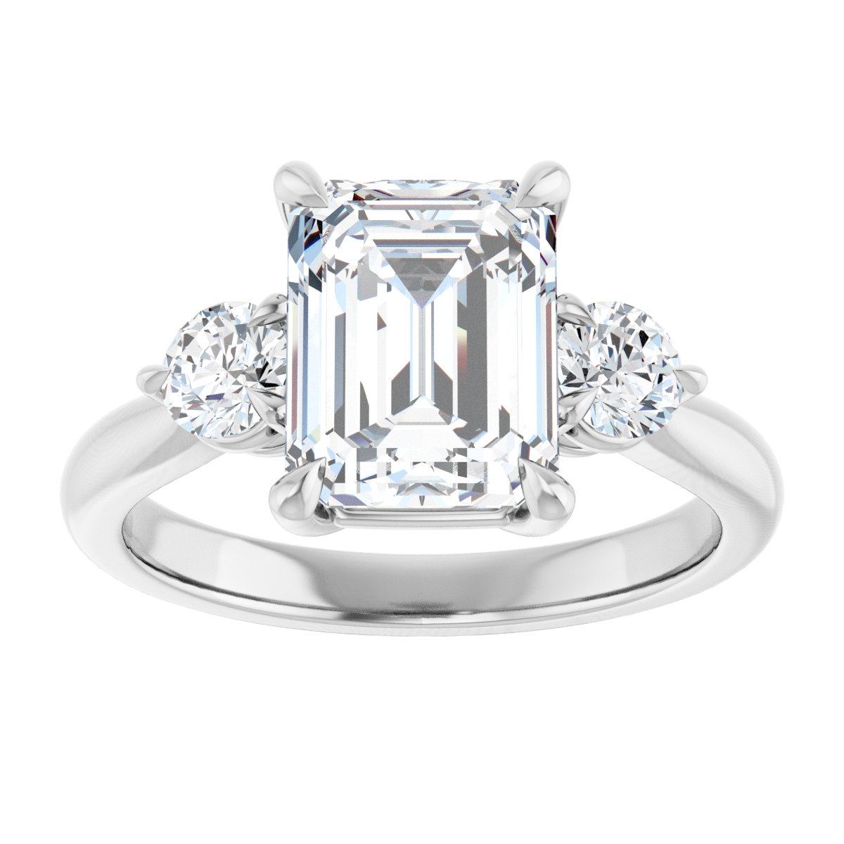 Three-Stone Engagement Ring