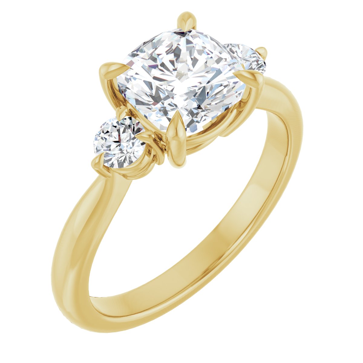 Three-Stone Engagement Ring