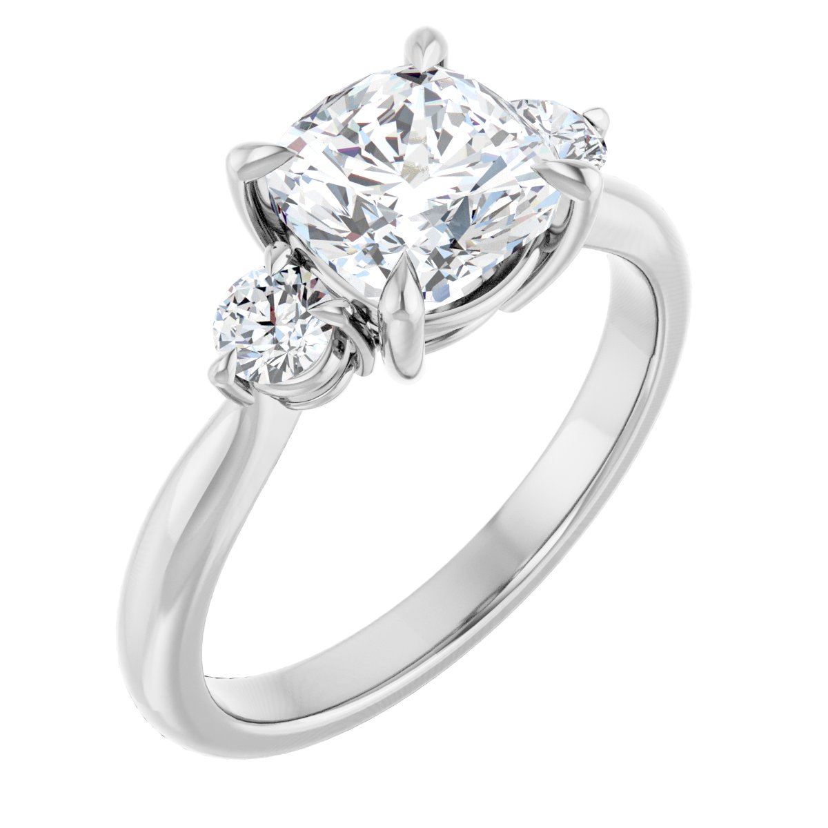 Three-Stone Engagement Ring