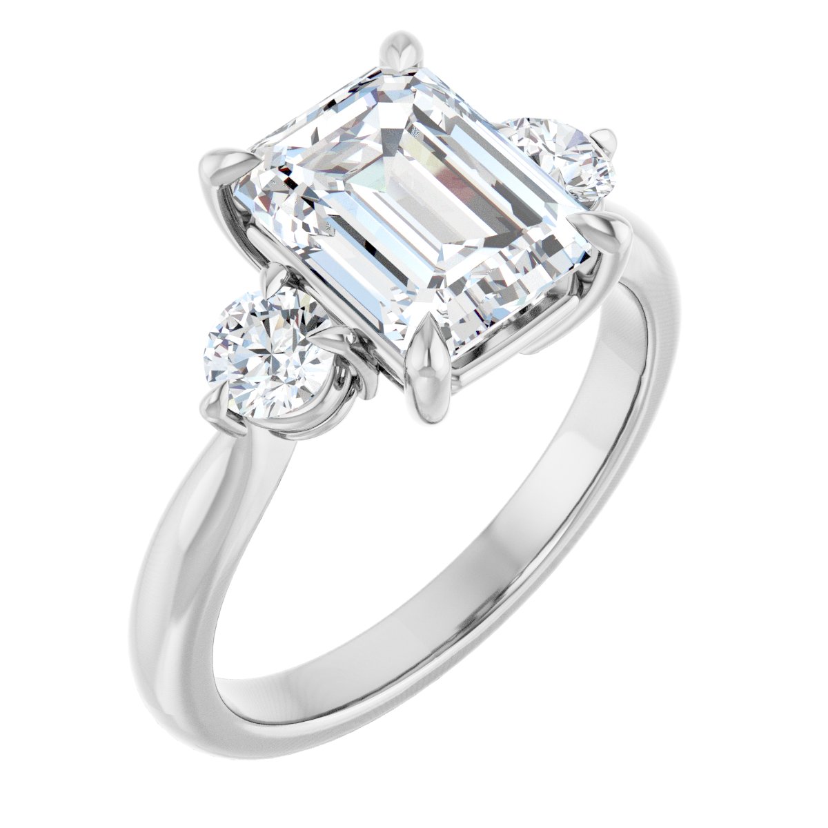 Three-Stone Engagement Ring