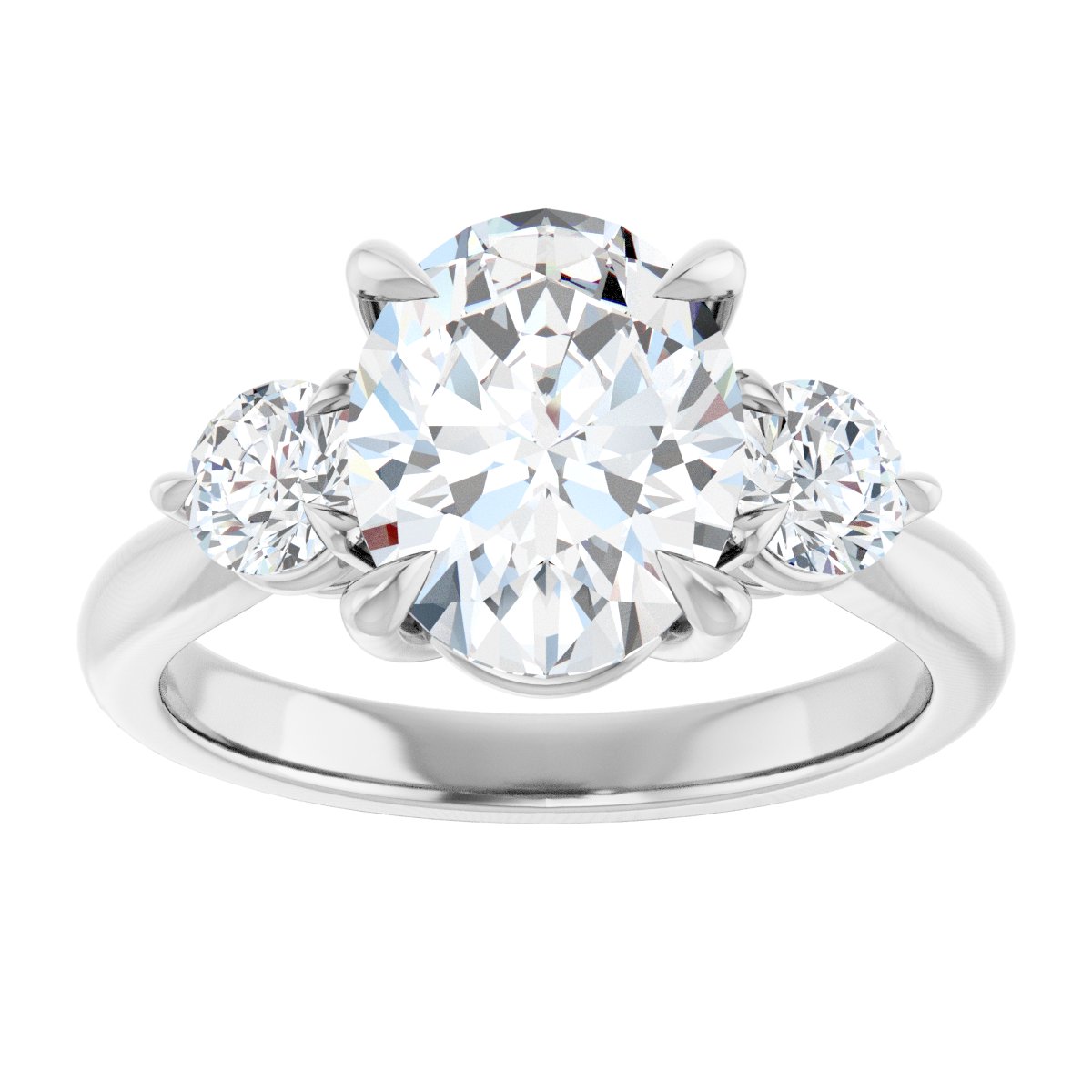 Three-Stone Engagement Ring