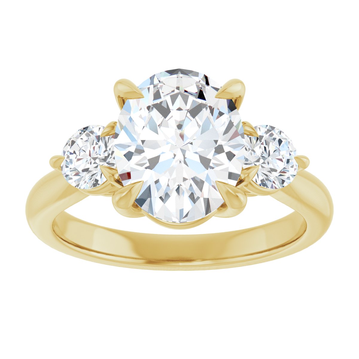 Three-Stone Engagement Ring