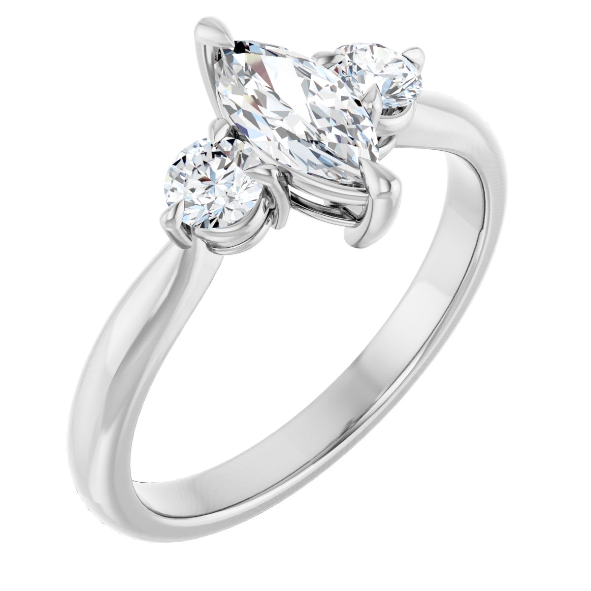 Three-Stone Engagement Ring