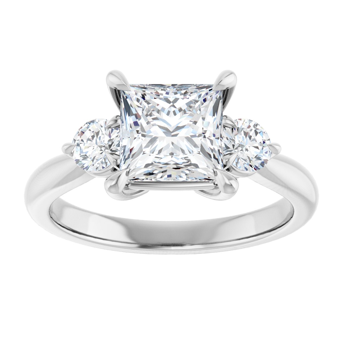 Three-Stone Engagement Ring