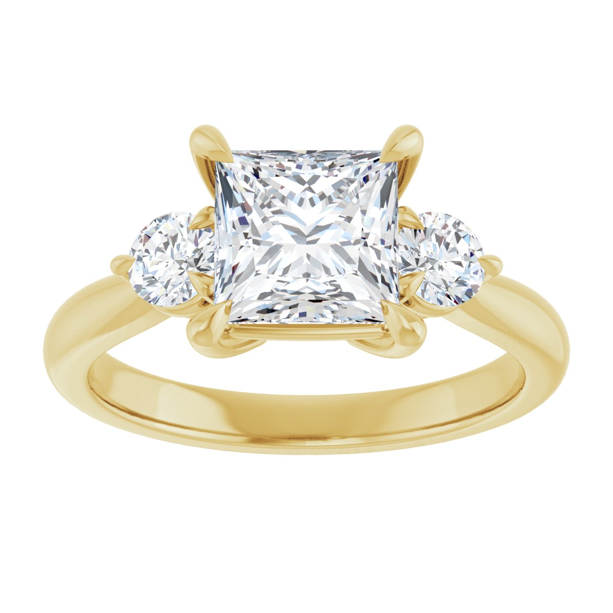 Three-Stone Engagement Ring