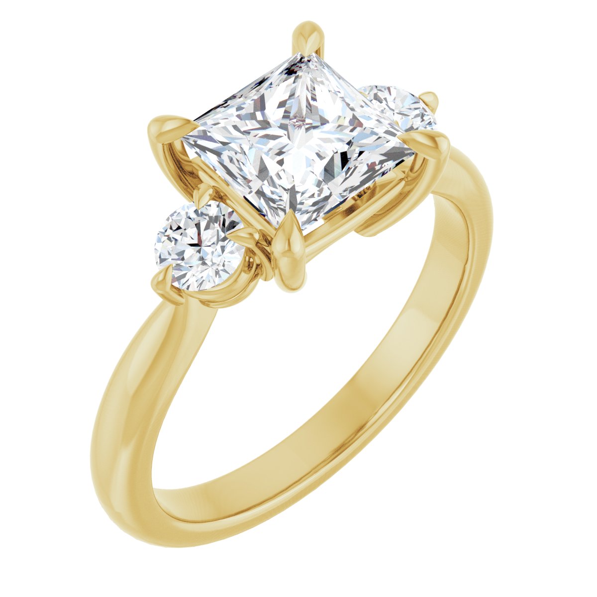 Three-Stone Engagement Ring