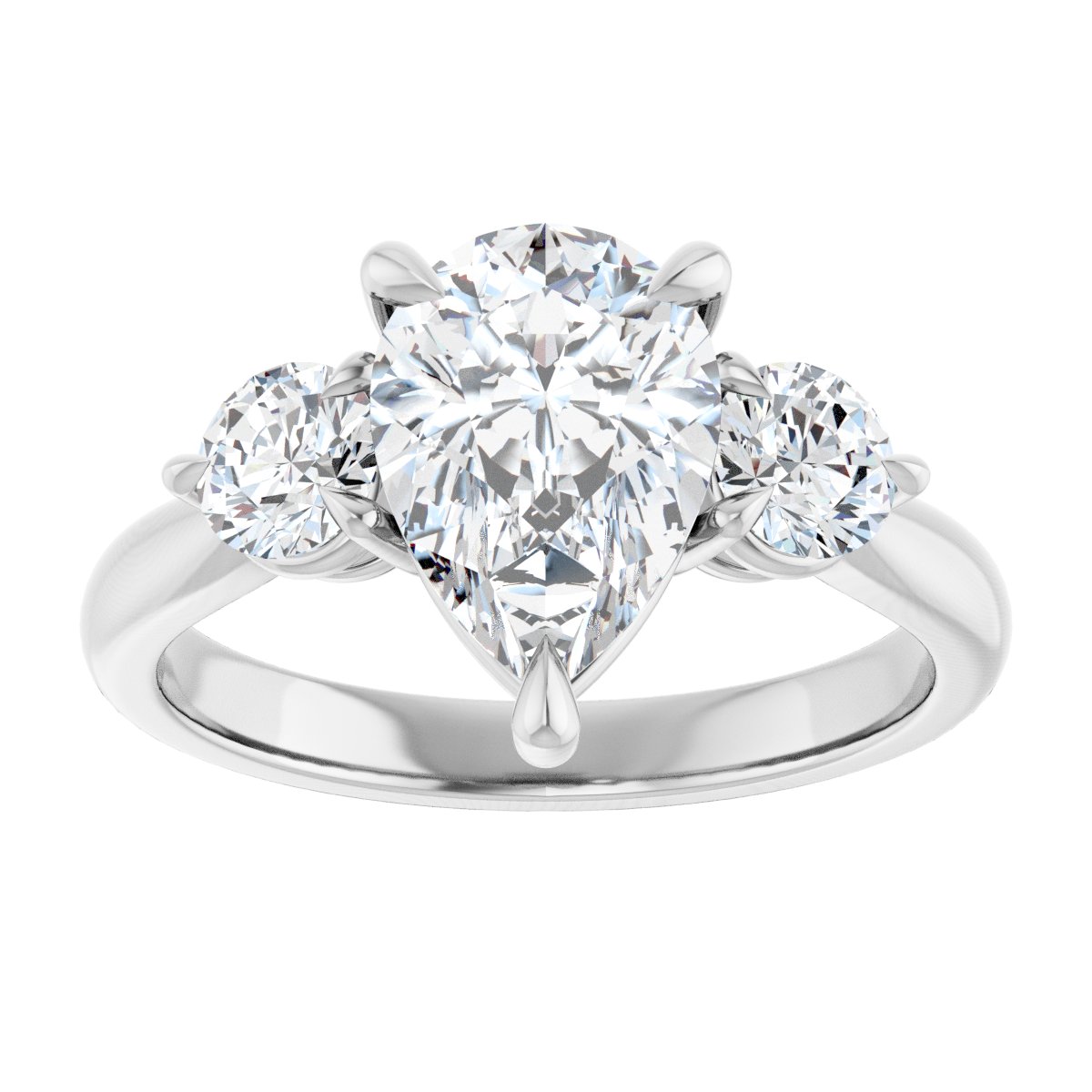 Three-Stone Engagement Ring