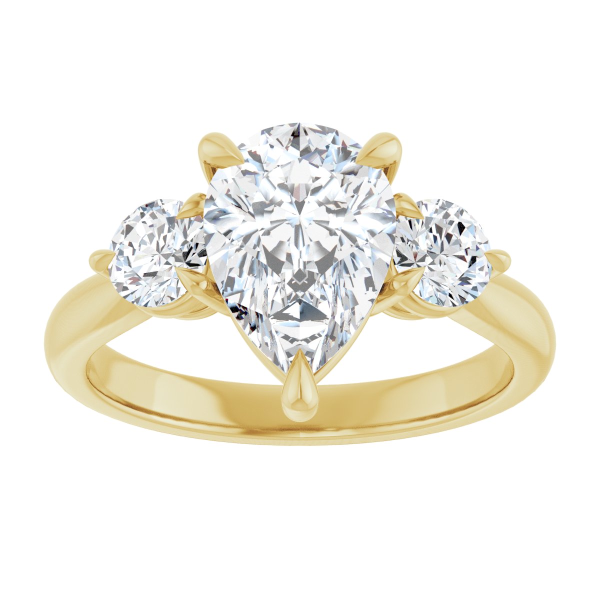 Three-Stone Engagement Ring