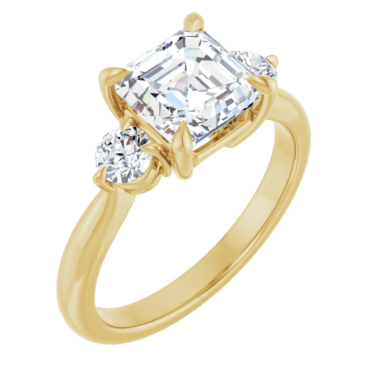 Three-Stone Engagement Ring