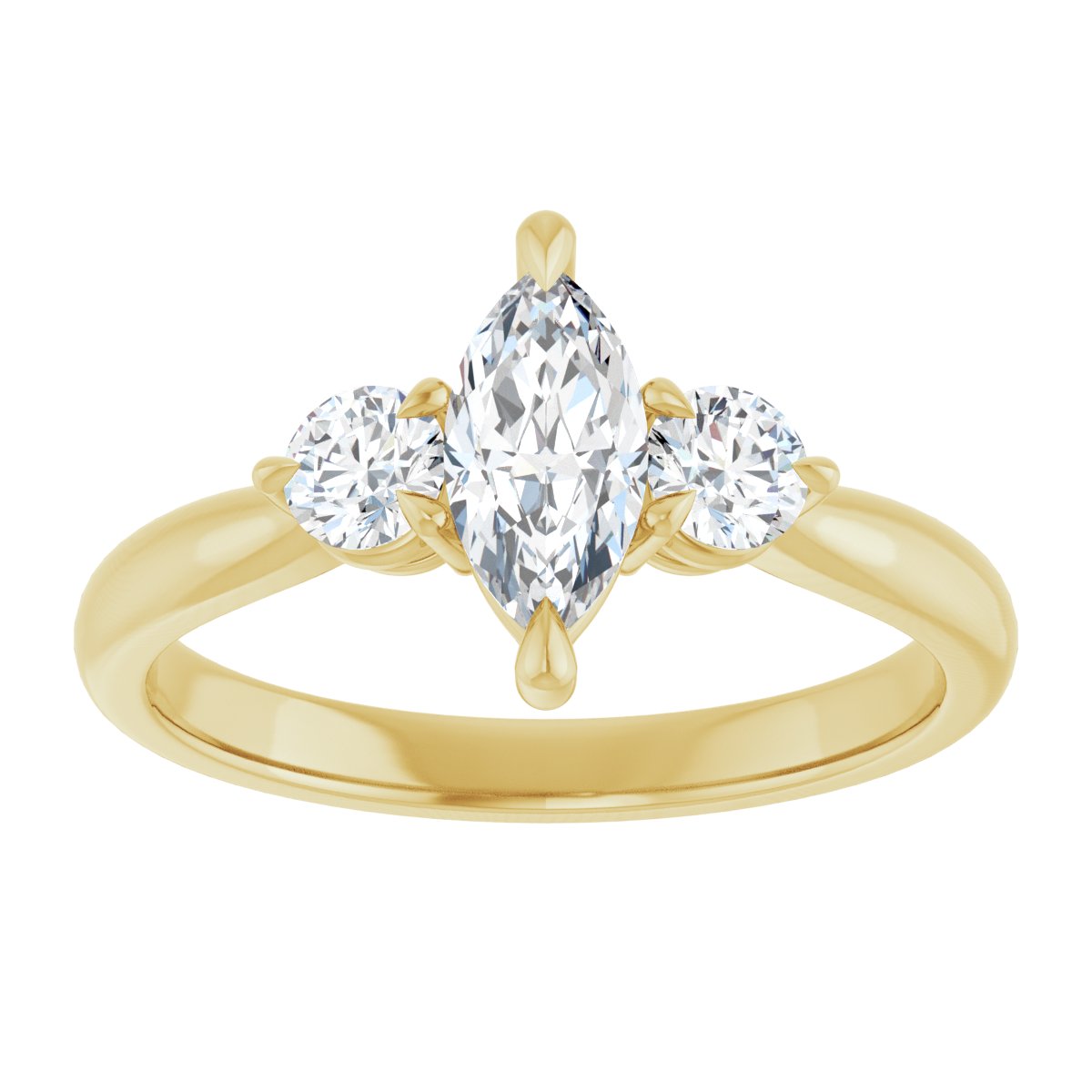 Three-Stone Engagement Ring