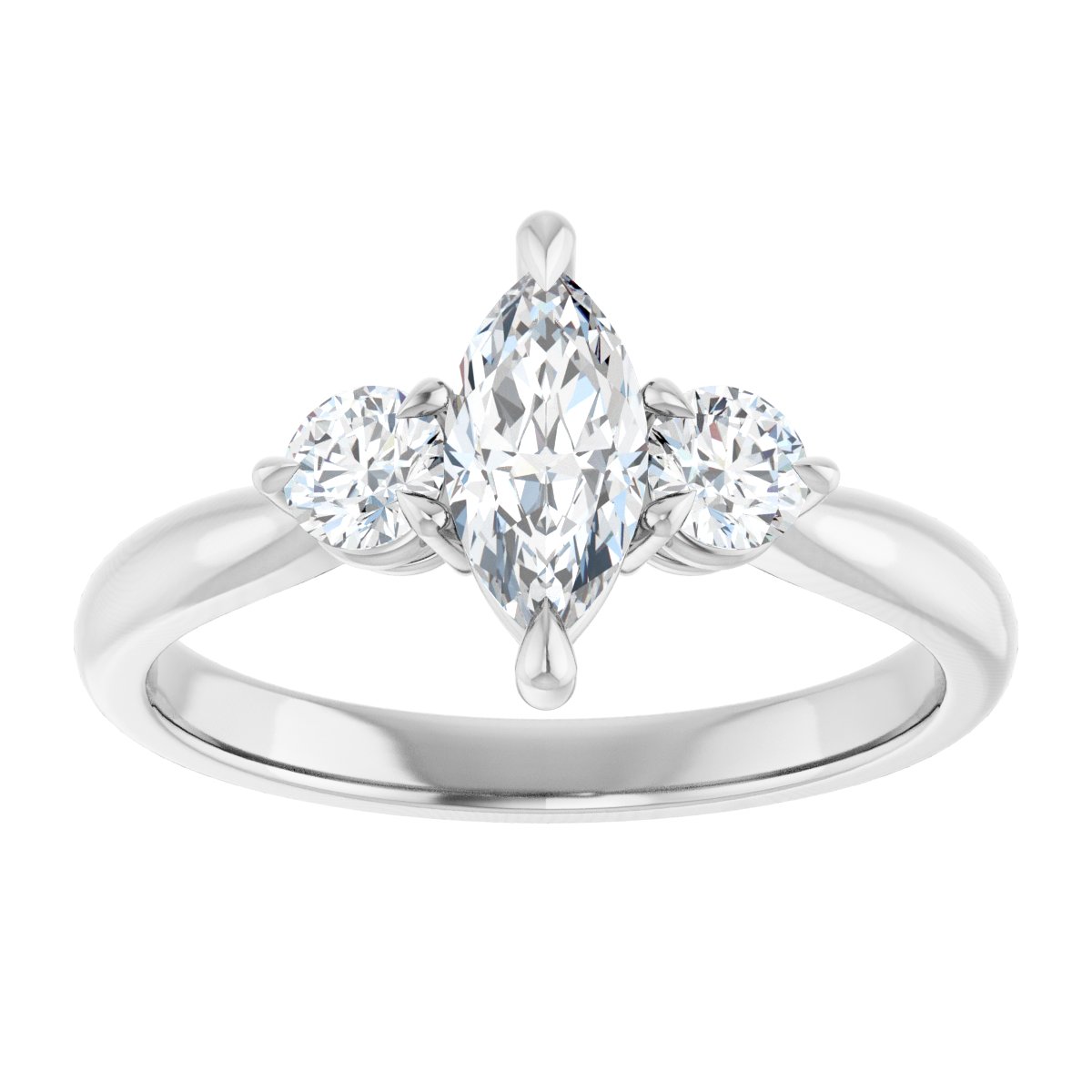 Three-Stone Engagement Ring