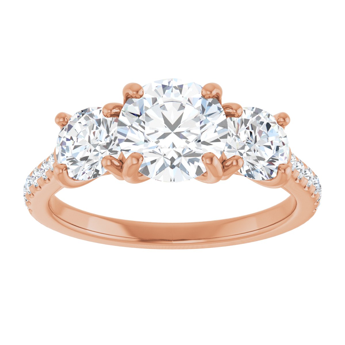 Three-Stone Engagement Ring