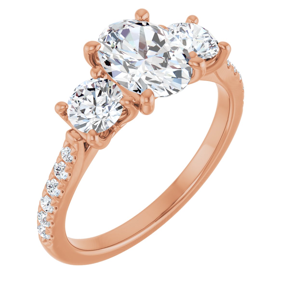 Three-Stone Engagement Ring