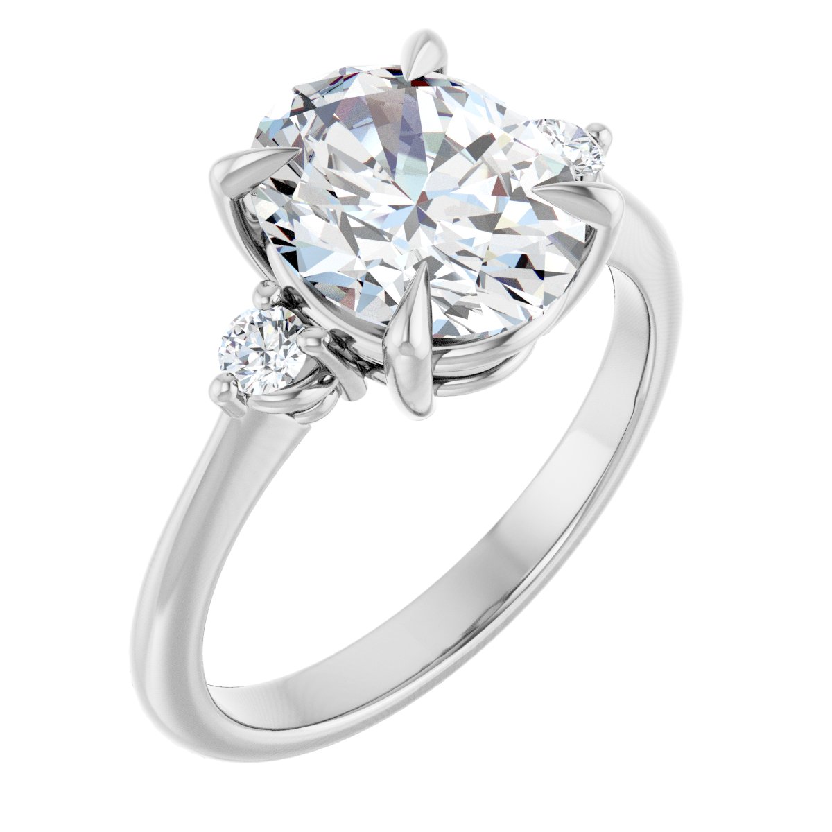 Three-Stone Engagement Ring