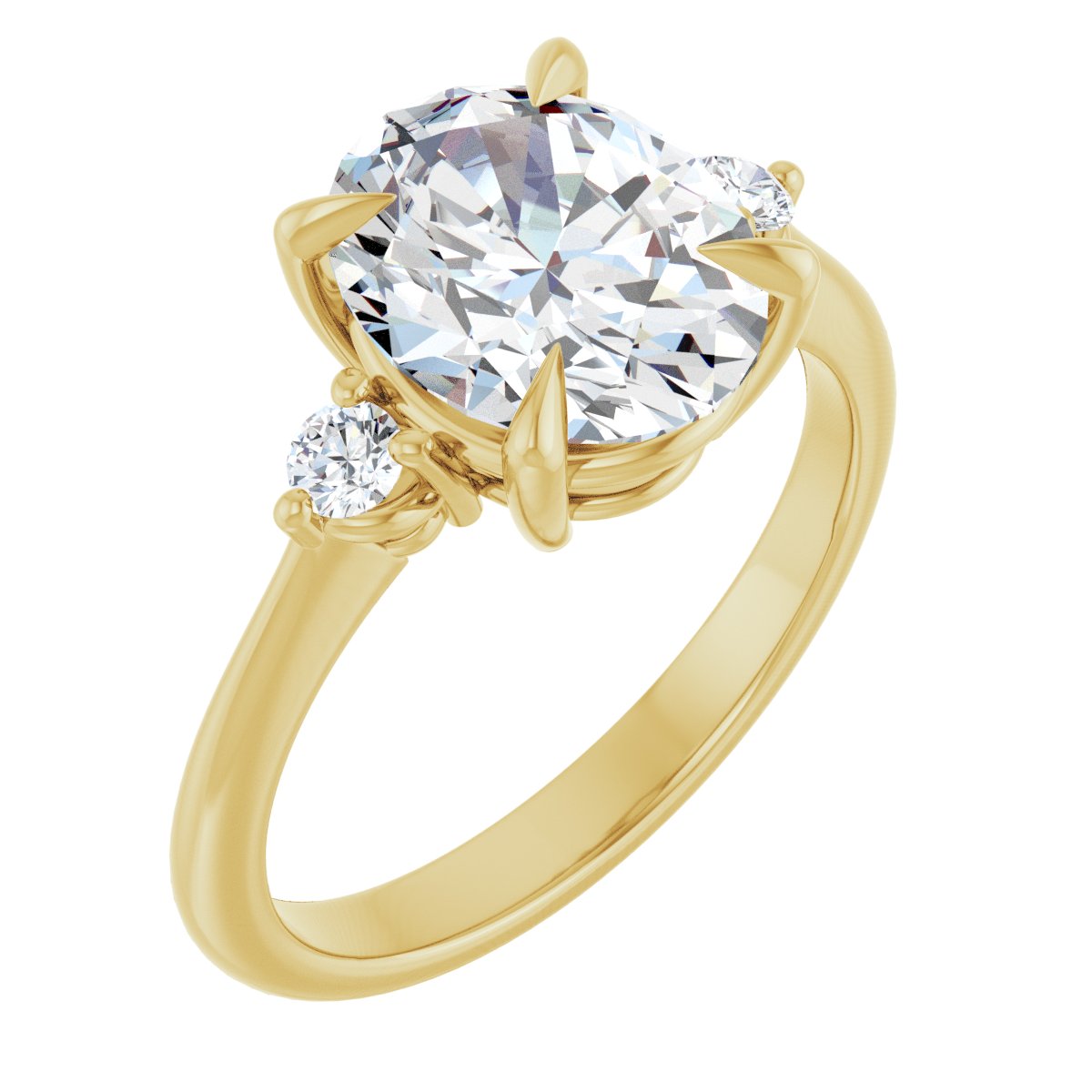 Three-Stone Engagement Ring
