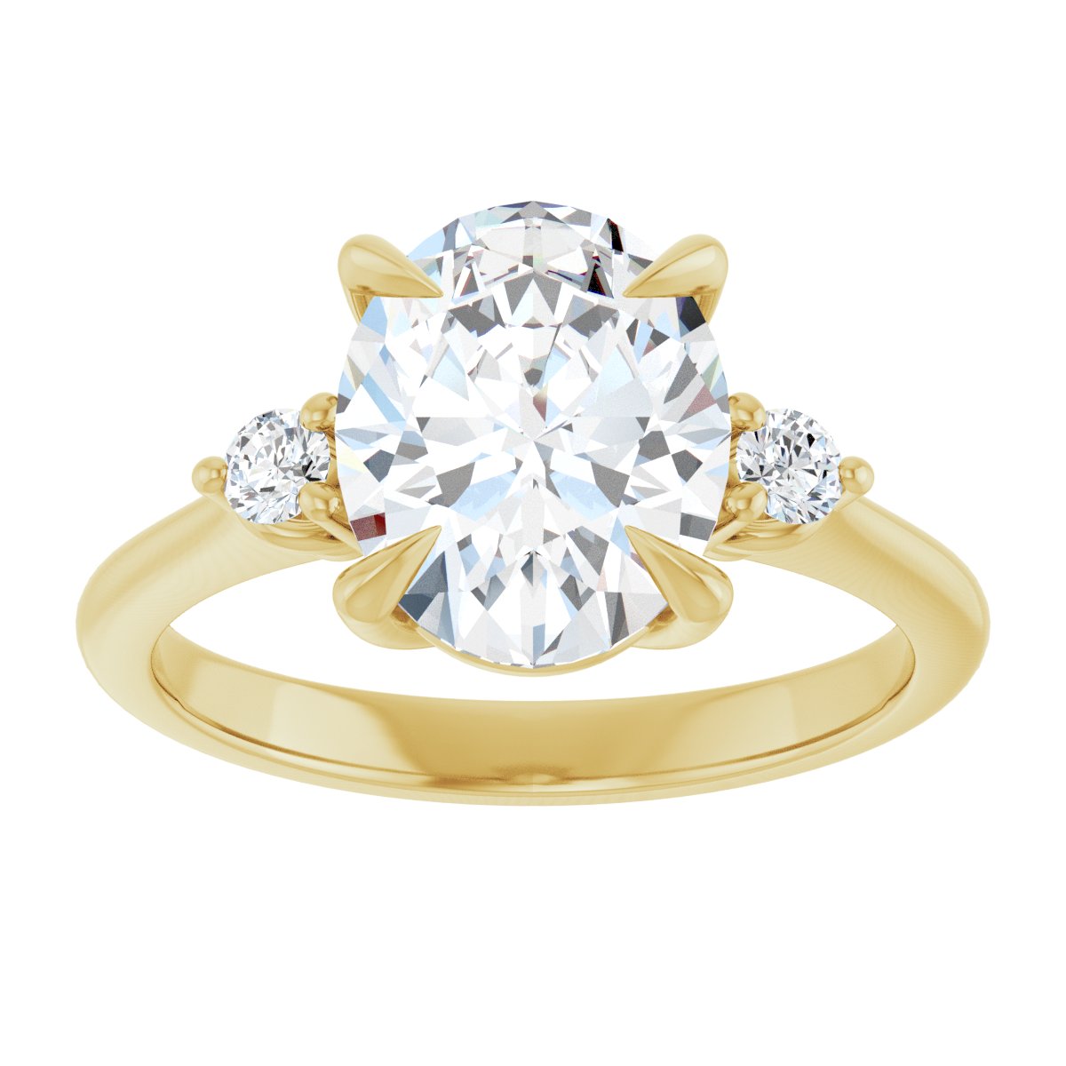 Three-Stone Engagement Ring