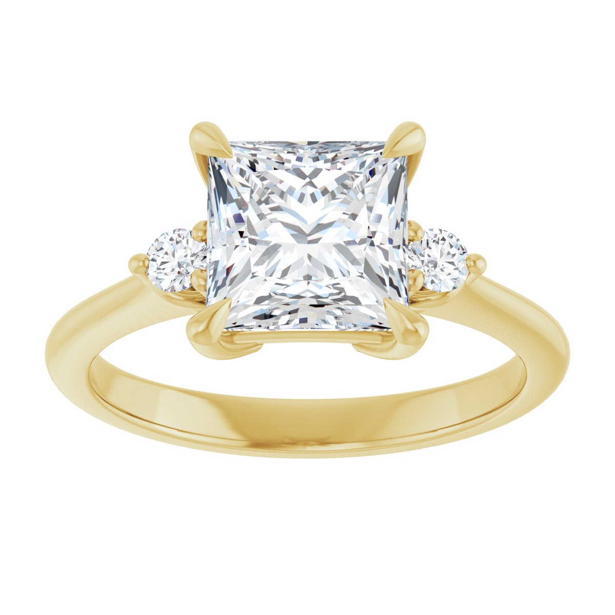Three-Stone Engagement Ring