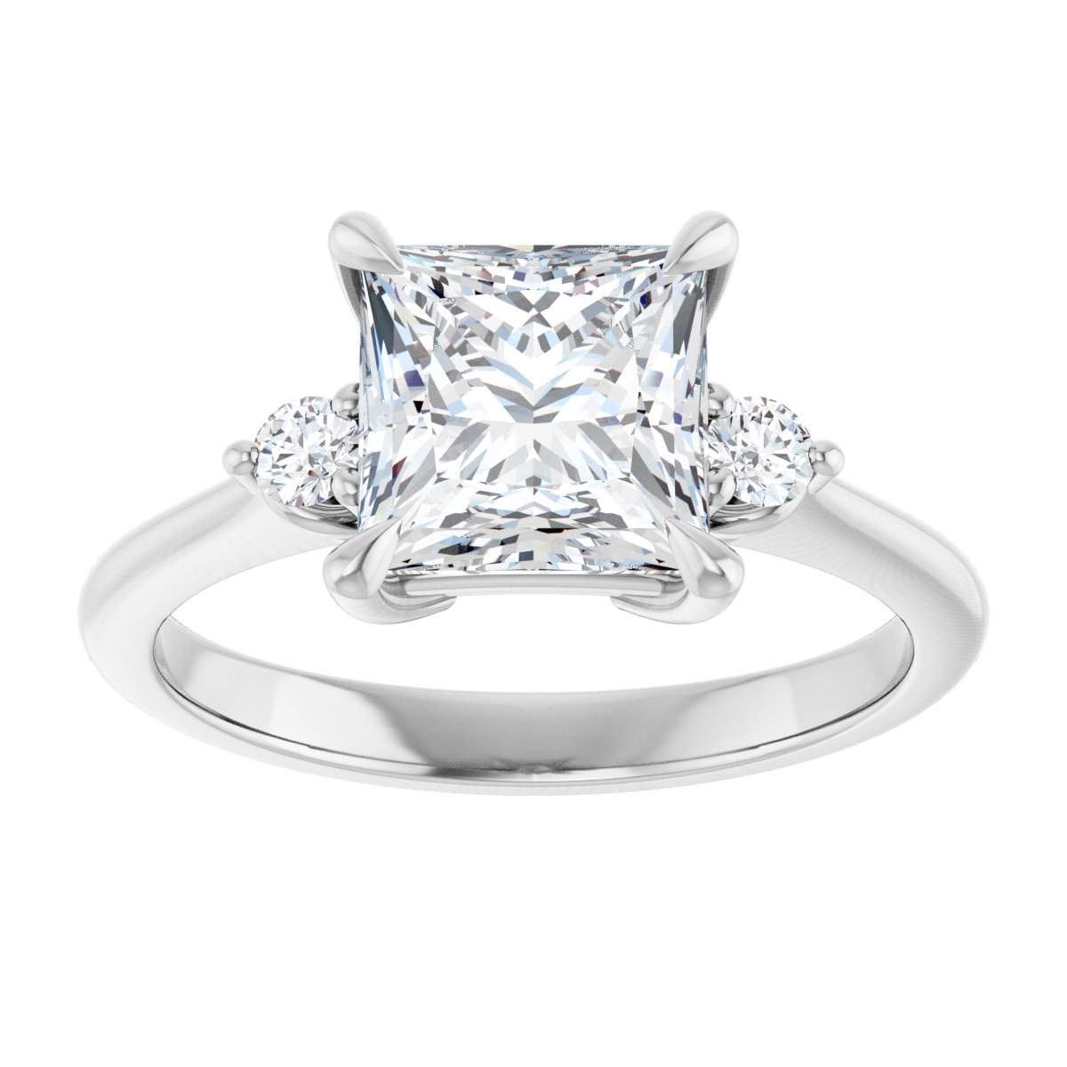 Three-Stone Engagement Ring