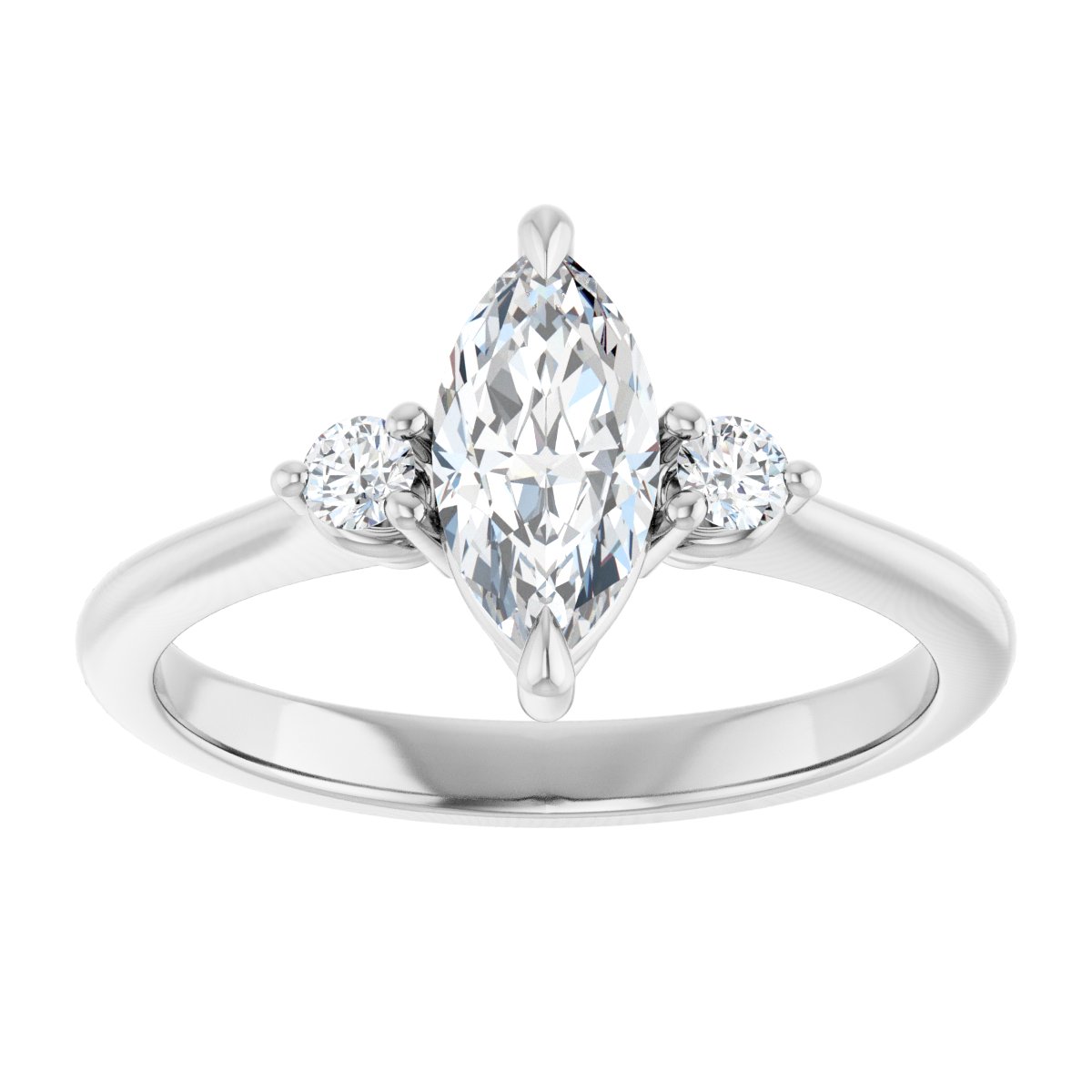 Three-Stone Engagement Ring