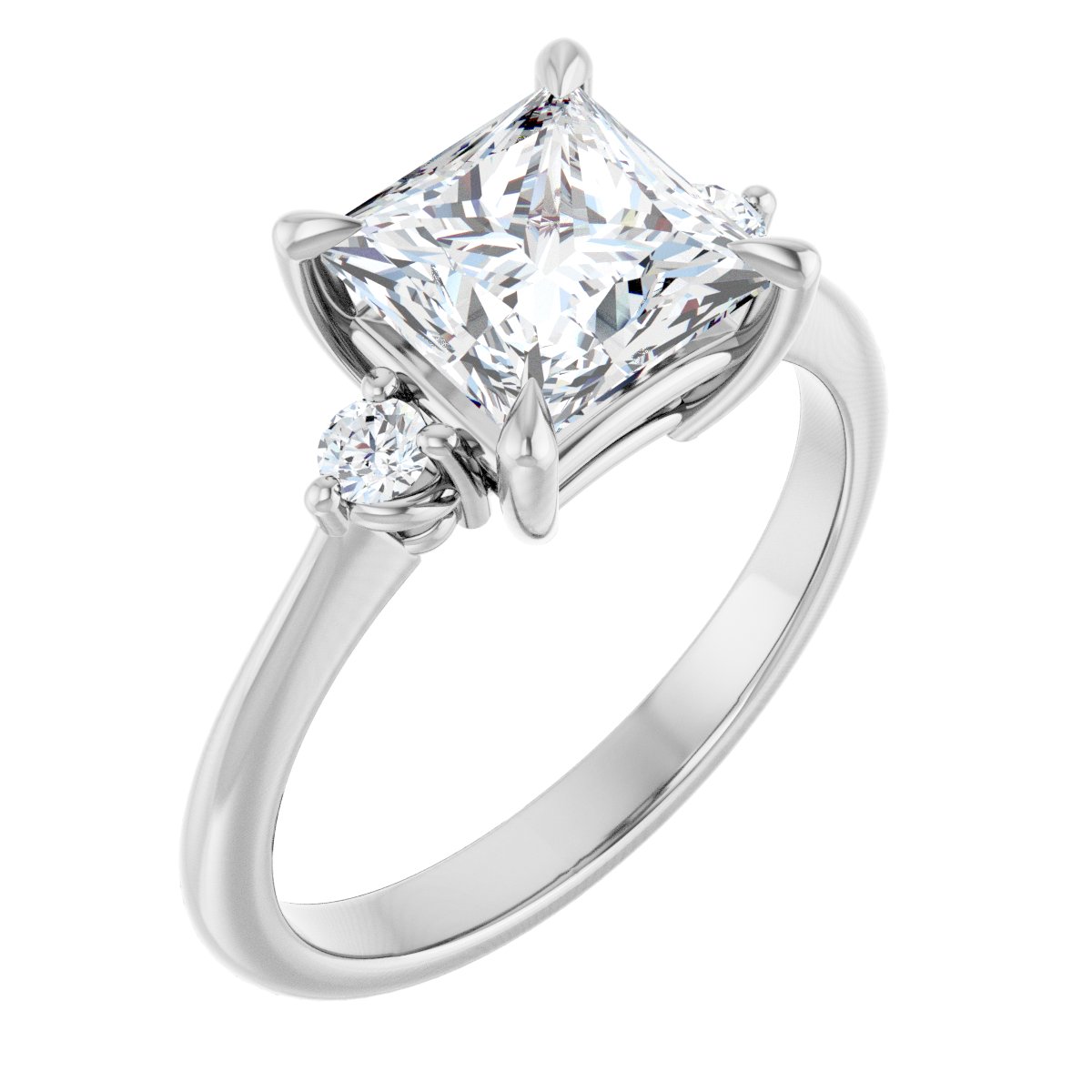 Three-Stone Engagement Ring