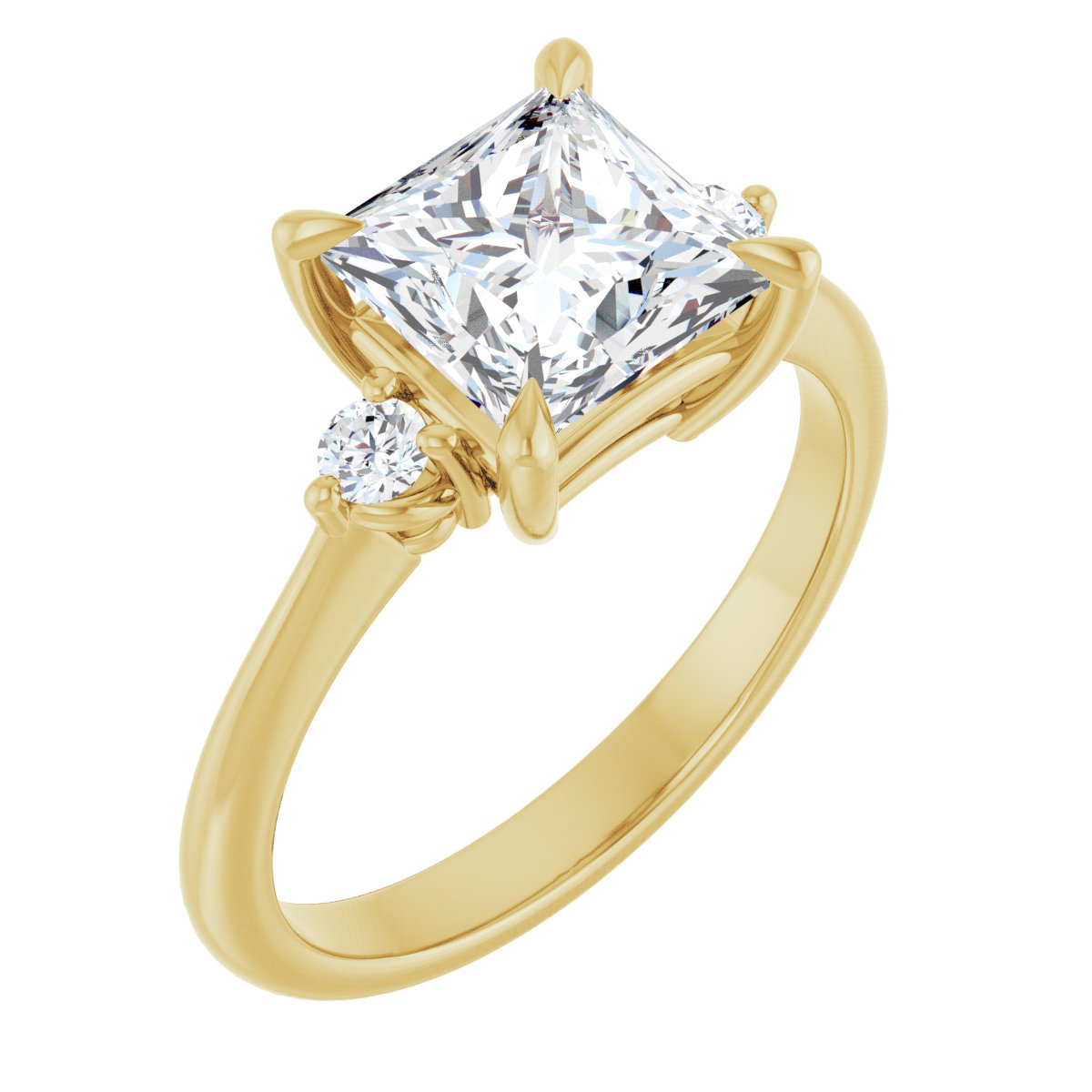 Three-Stone Engagement Ring