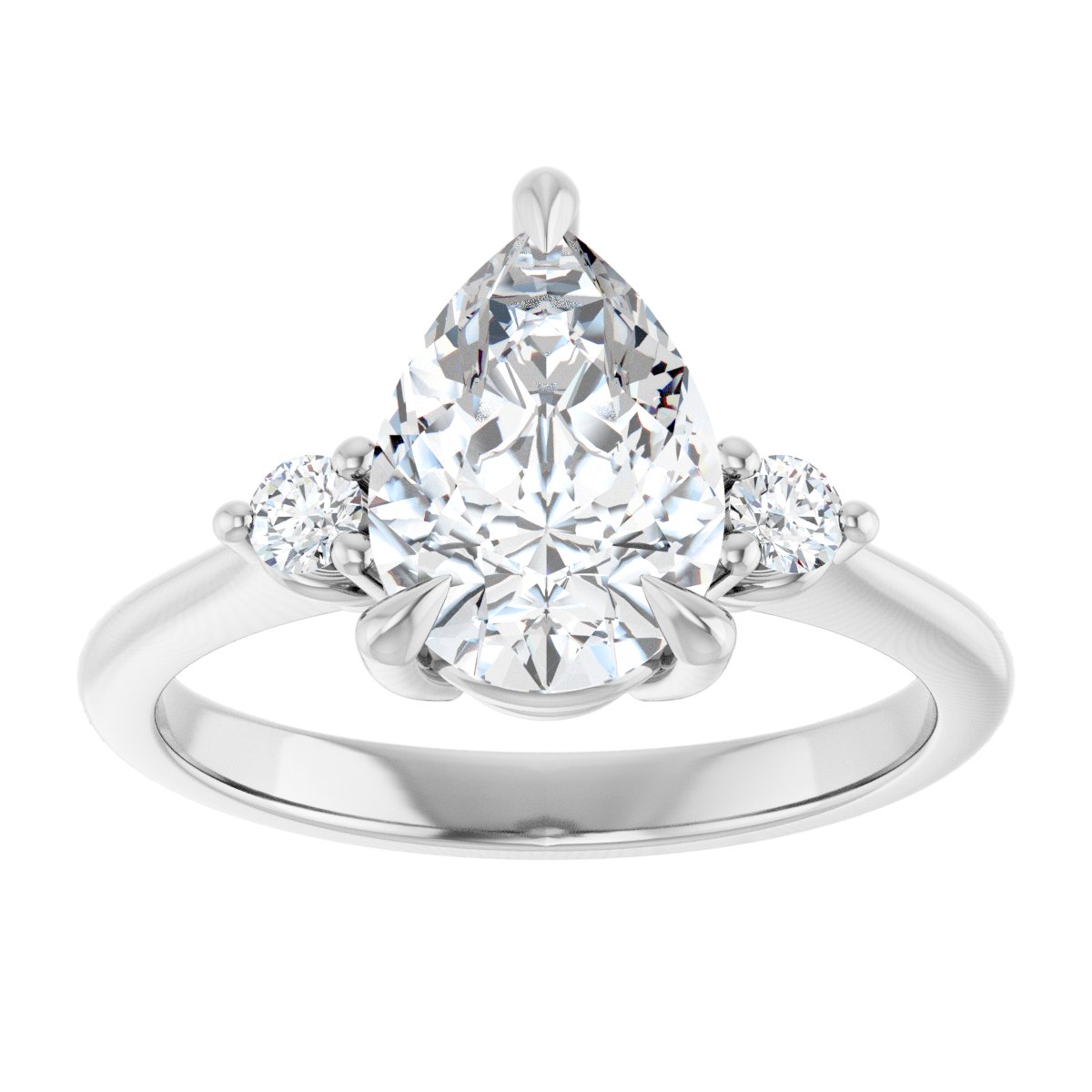Three-Stone Engagement Ring