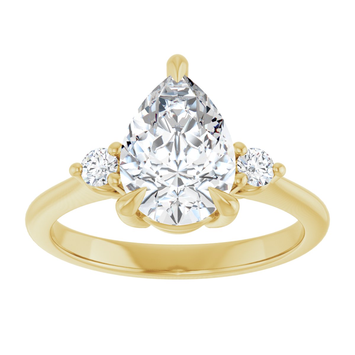 Three-Stone Engagement Ring