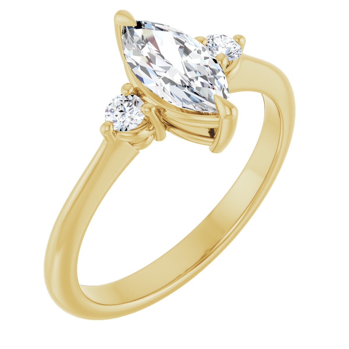 Three-Stone Engagement Ring