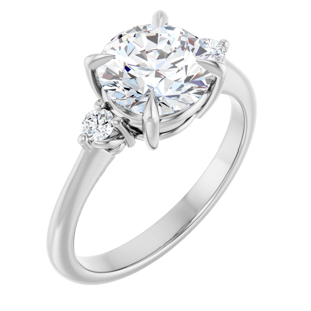Three-Stone Engagement Ring